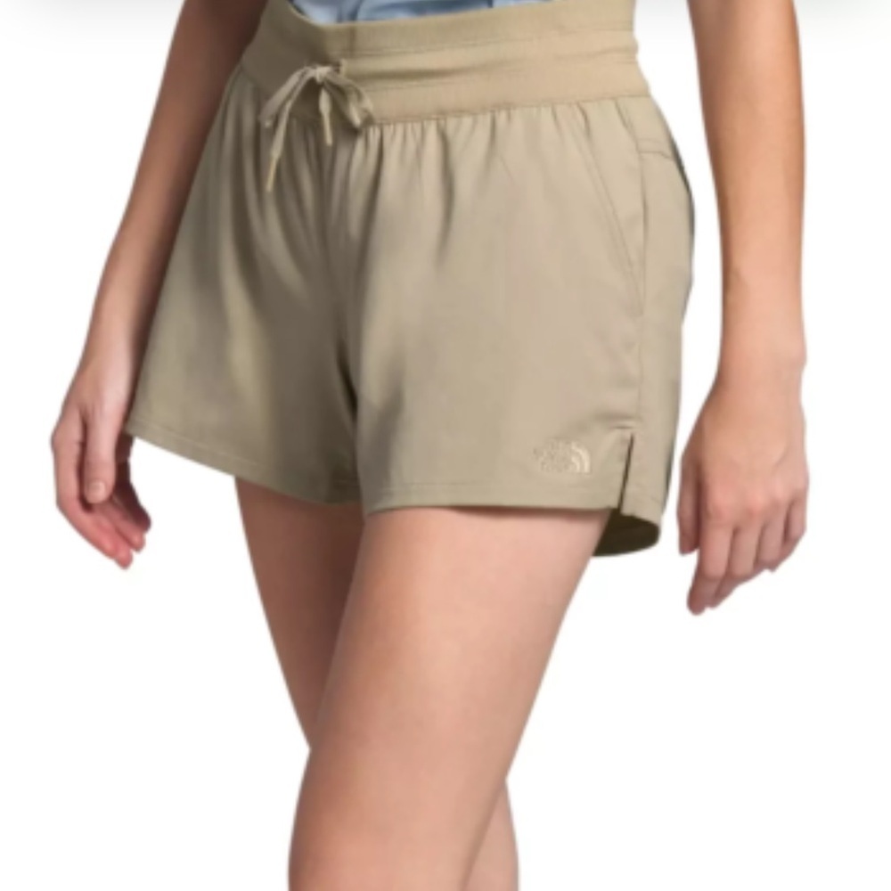 The North Face Women's Athletic Shorts in Tan